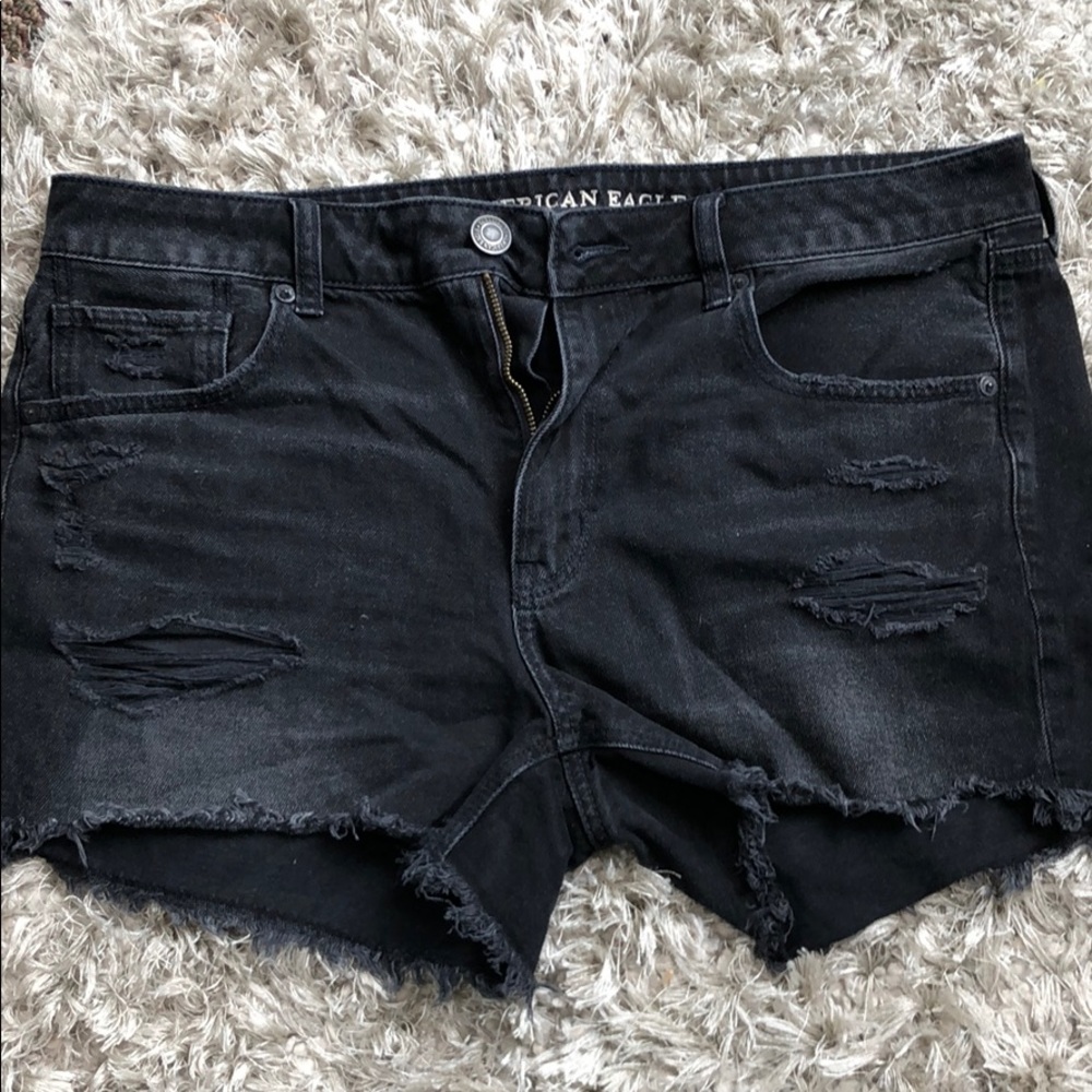 American eagle jean shorts
